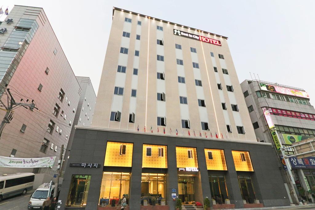 Best In City Hotel Busan Eksteriør bilde