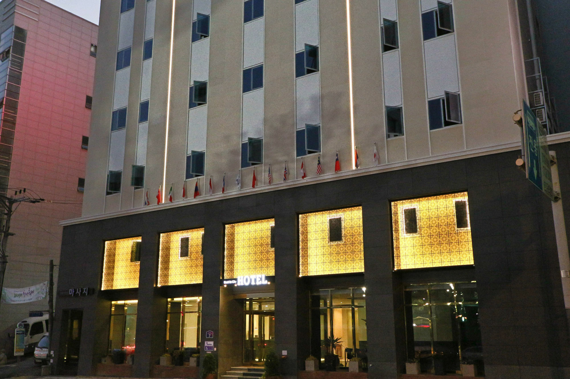 Best In City Hotel Busan Eksteriør bilde